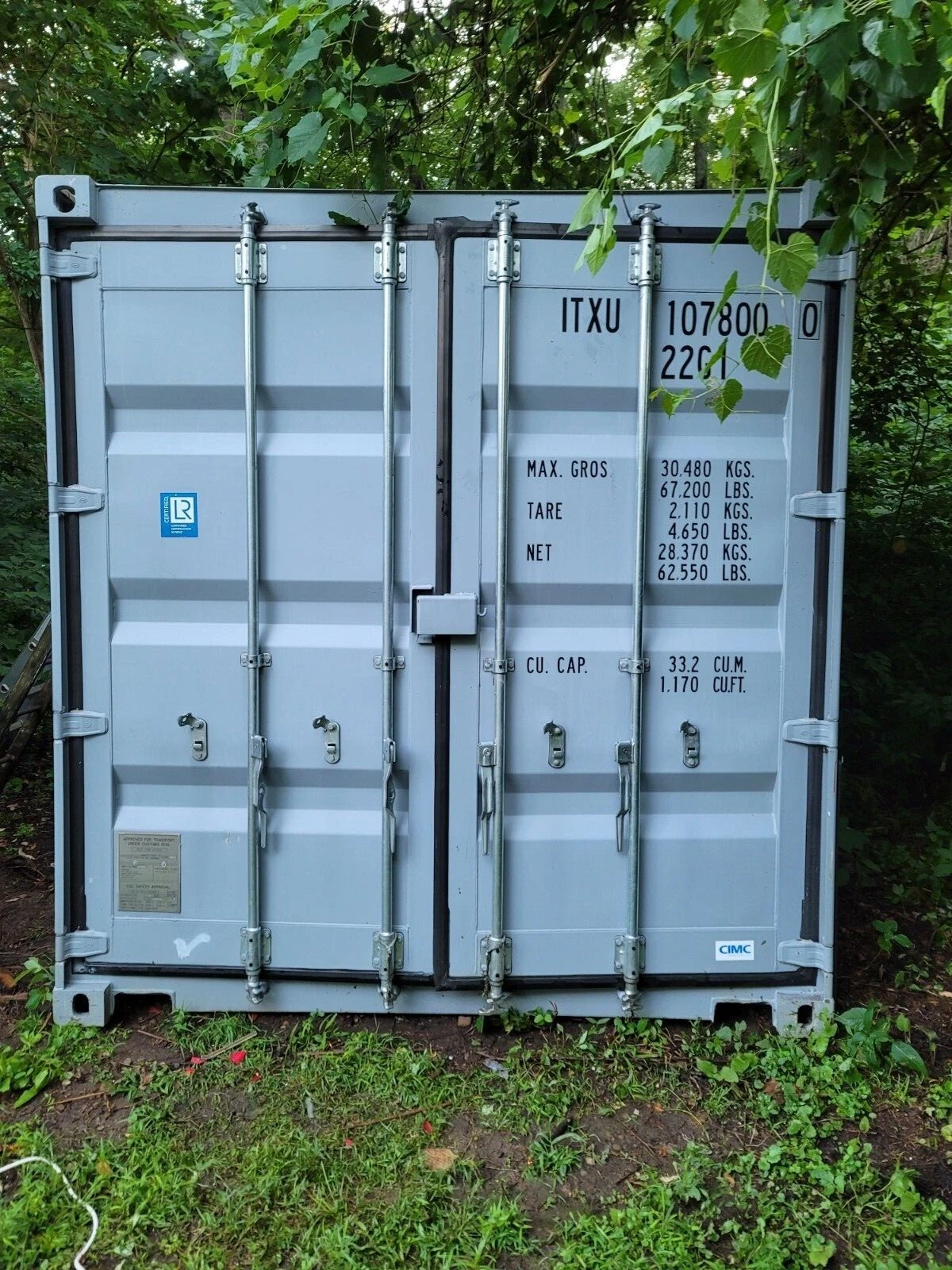 20′ Used Steel Shipping Container Storage Container 20′ Used Steel Shipping Container Storage Container