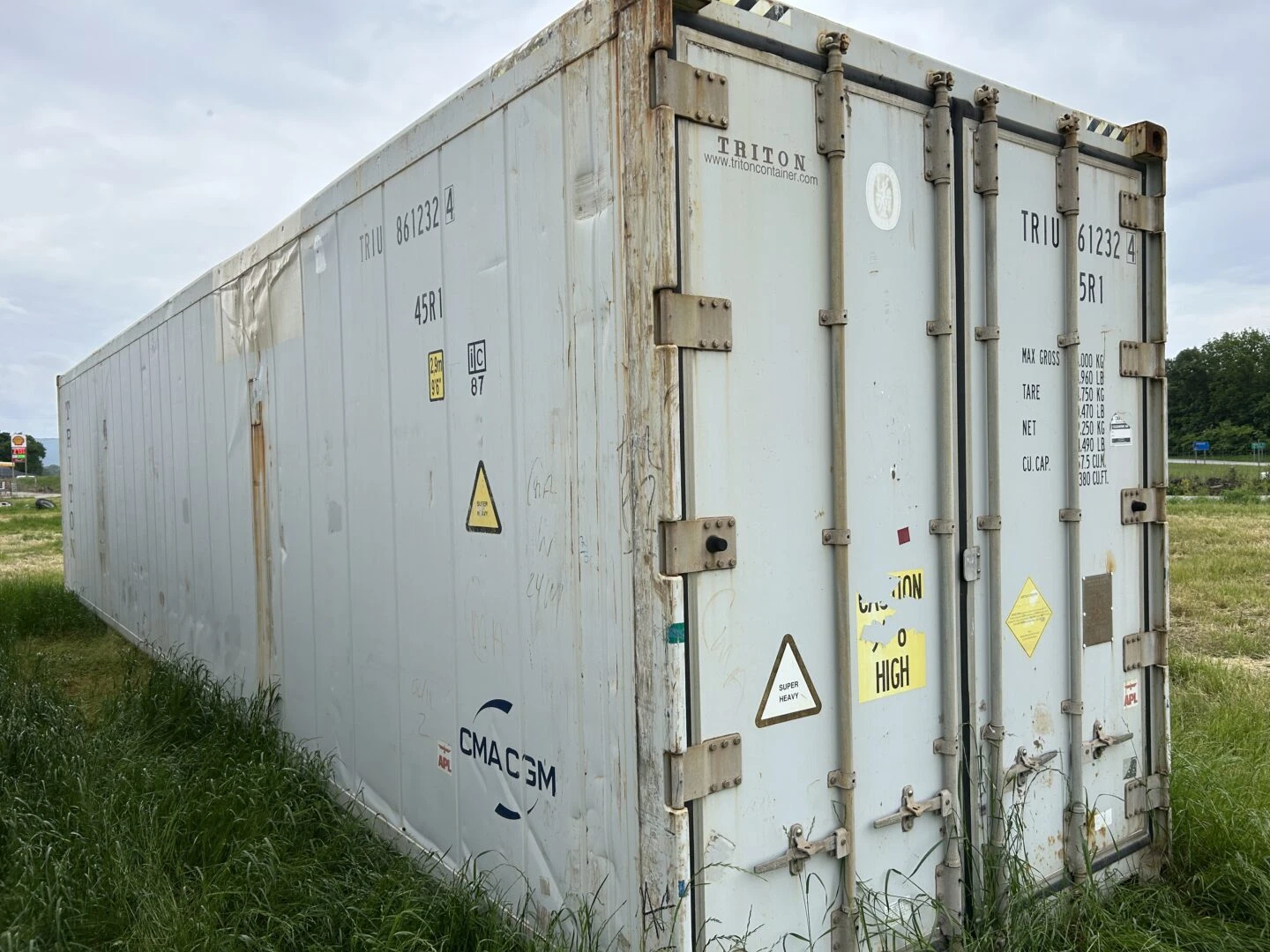 2009 40Ft High Cube Refrigerated Storage Container – CCR18757 2009 40Ft High Cube Refrigerated Storage Container – CCR18757