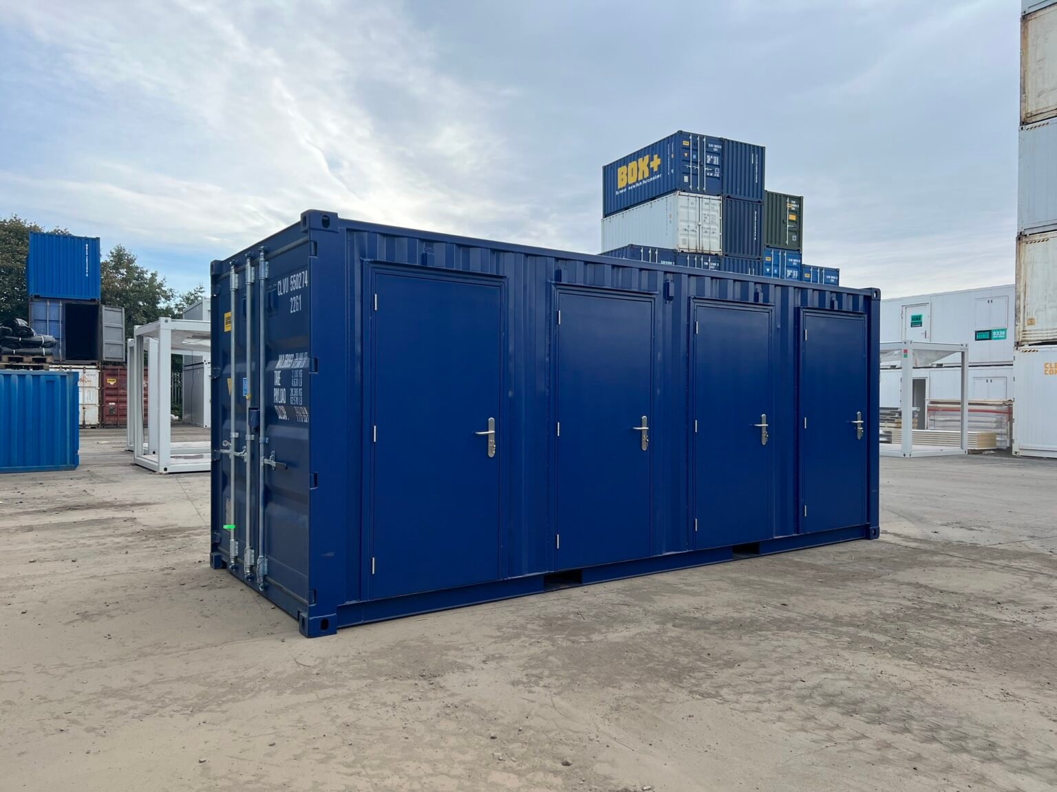20ft Shipping Container Multi-unit Storage Solution 20ft Shipping Container Multi-unit Storage Solution