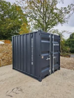 New 8′ Shipping Container Site Safe Lock Up Box Toolbox 8ft Workshop Shed Office