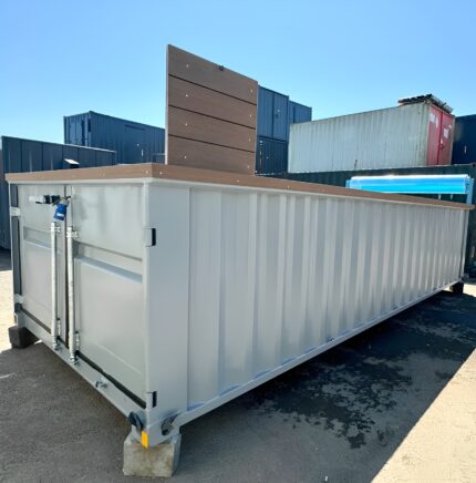 20ft Portable Container Swimming Pool | Caribbean Blue Outdoor Swimming Pool - M-W Containers