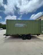 20ft x 8ft Portable Container House On Wheels - M-W Containers
