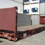 40Ft X 8Ft Used Flat Rack Shipping Container - Limited