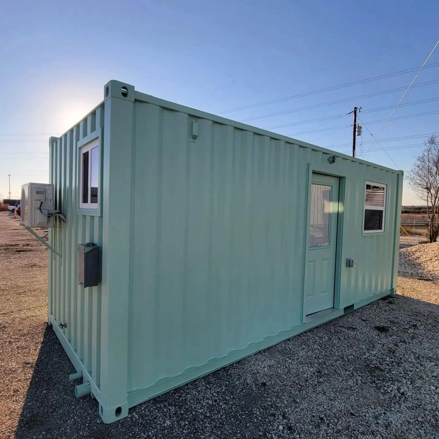 Custom 20ft Shipping Container House - M-W Containers Custom 20ft Shipping Container House - M-W Containers