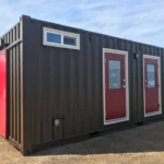 Shipping Container Restroom (Conex Portable Bathroom) - M-W Containers